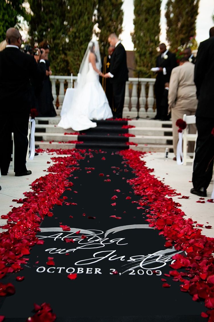 Black and Red wedding ideas  Red wedding theme, Red wedding