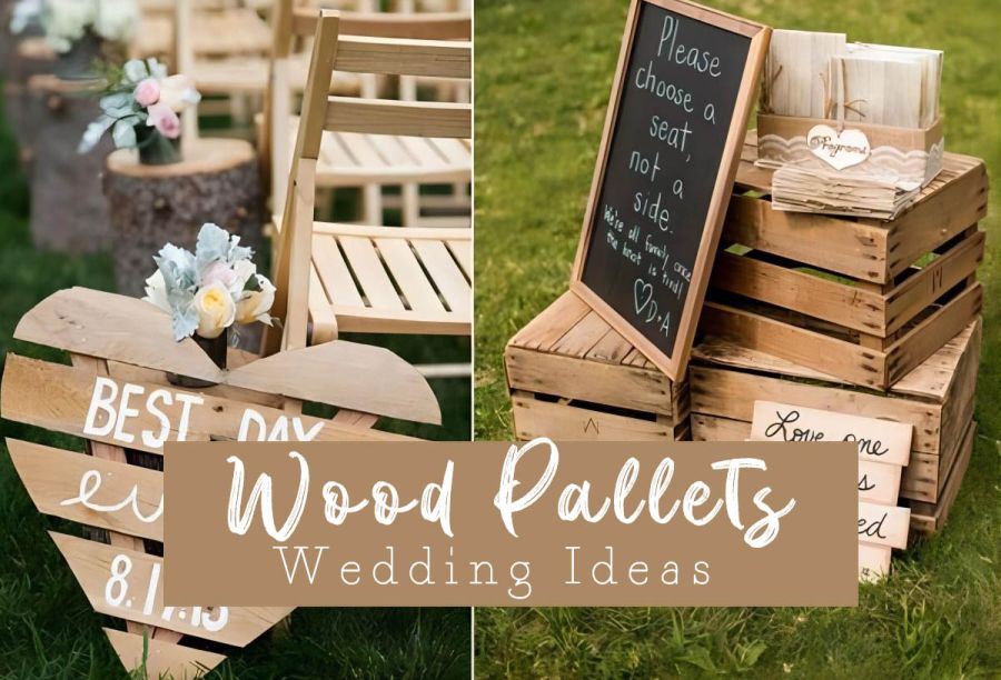 Eco-chic Ways To Use Rustic Wood Pallets In Your Wedding