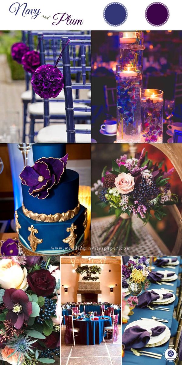 Purple wedding theme, Blue themed wedding, Wedding colors purple