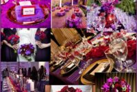 Bold And Beautiful: Creative Red And Purple Wedding Decor Ideas