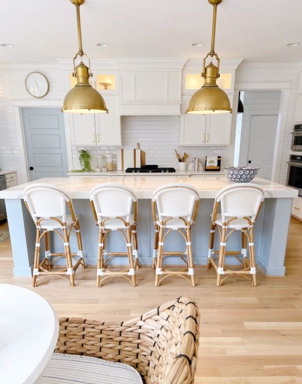 Kitchen Island Chairs + Measurements To Know - Chrissy Marie Blog